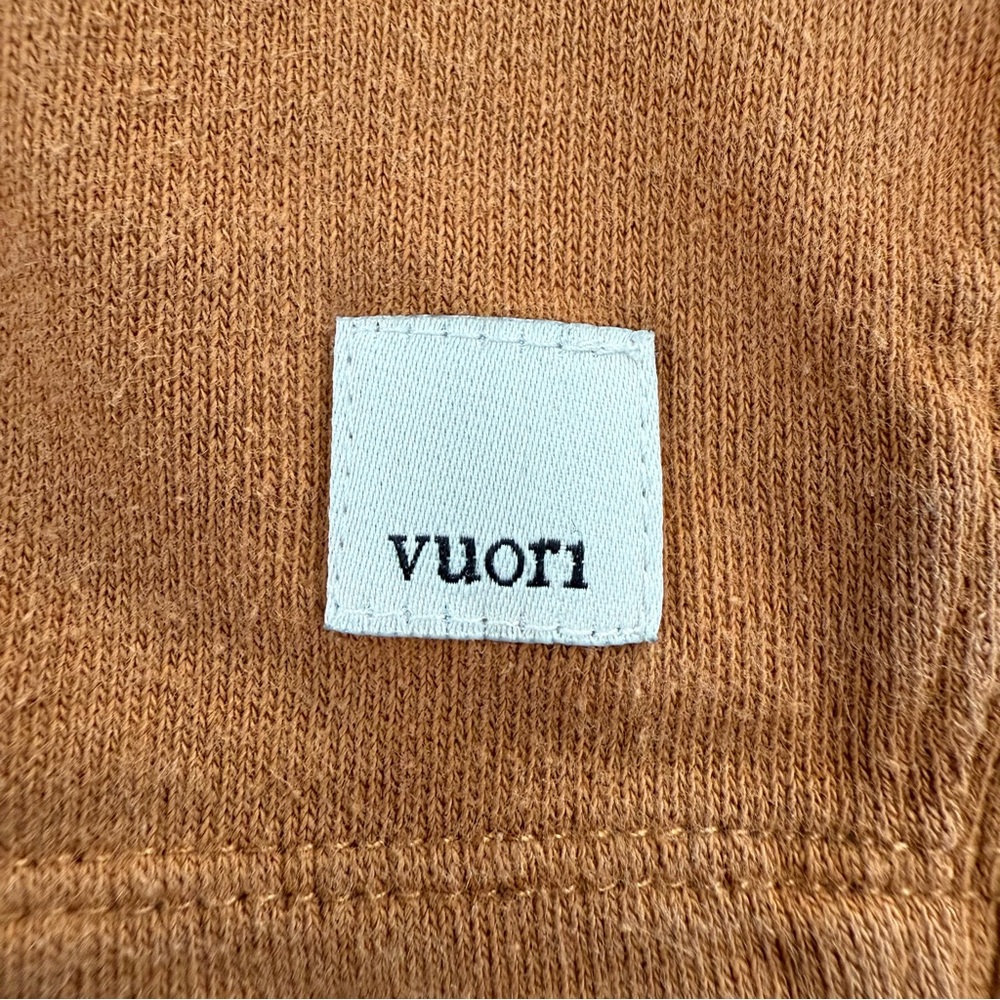 Women’s Vuori Sunnyside Hoodie Pullover Sweatshirt Cinnamon Athleisure Medium - Picture 8 of 16